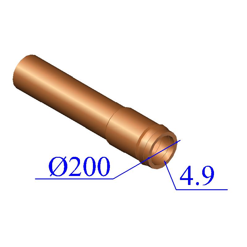  НПВХ 200х4,9 для наружной канализации -  трубы ПВХ диаметр .