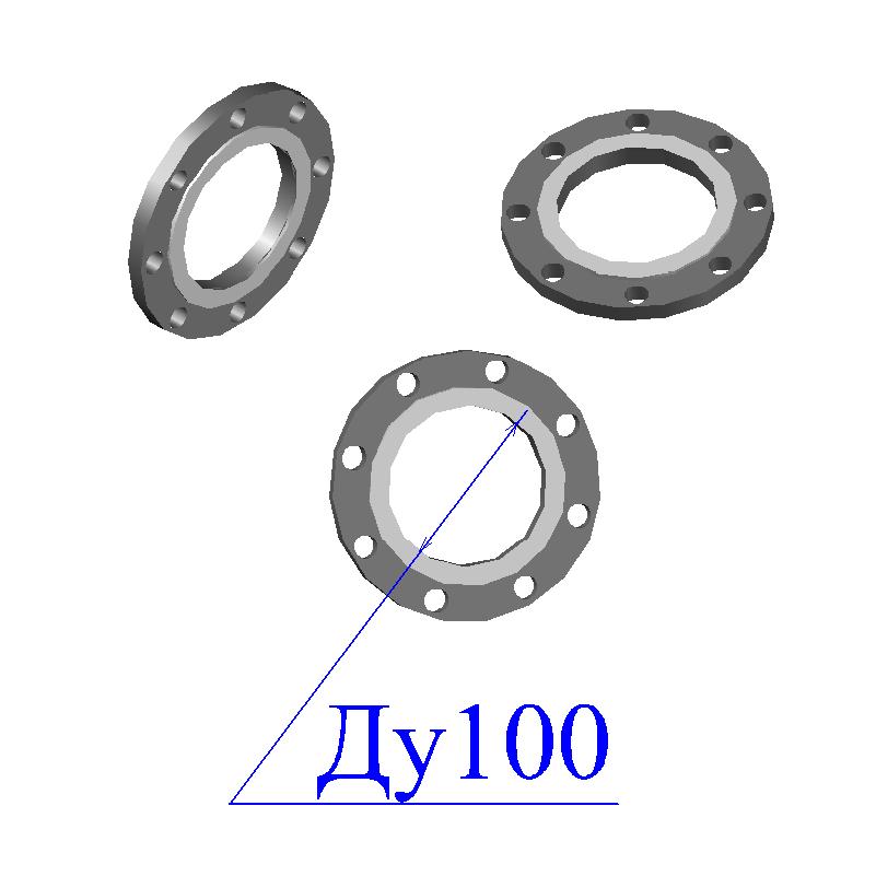 Фланцы 100-10 стальные плоские